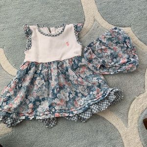 Ralph Lauren Dress and Bloomer set 9 months